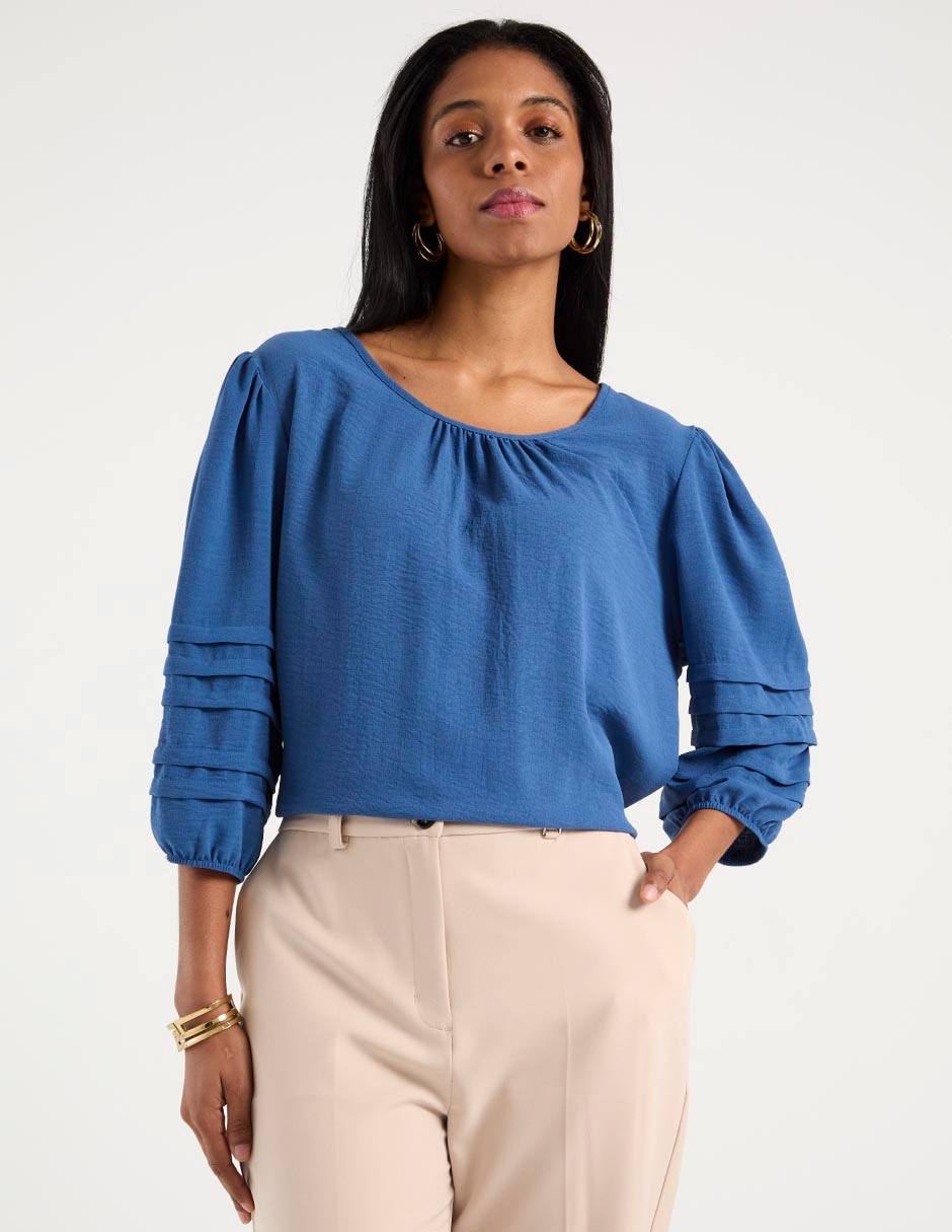Blusa manga 3/4 para mujer 1