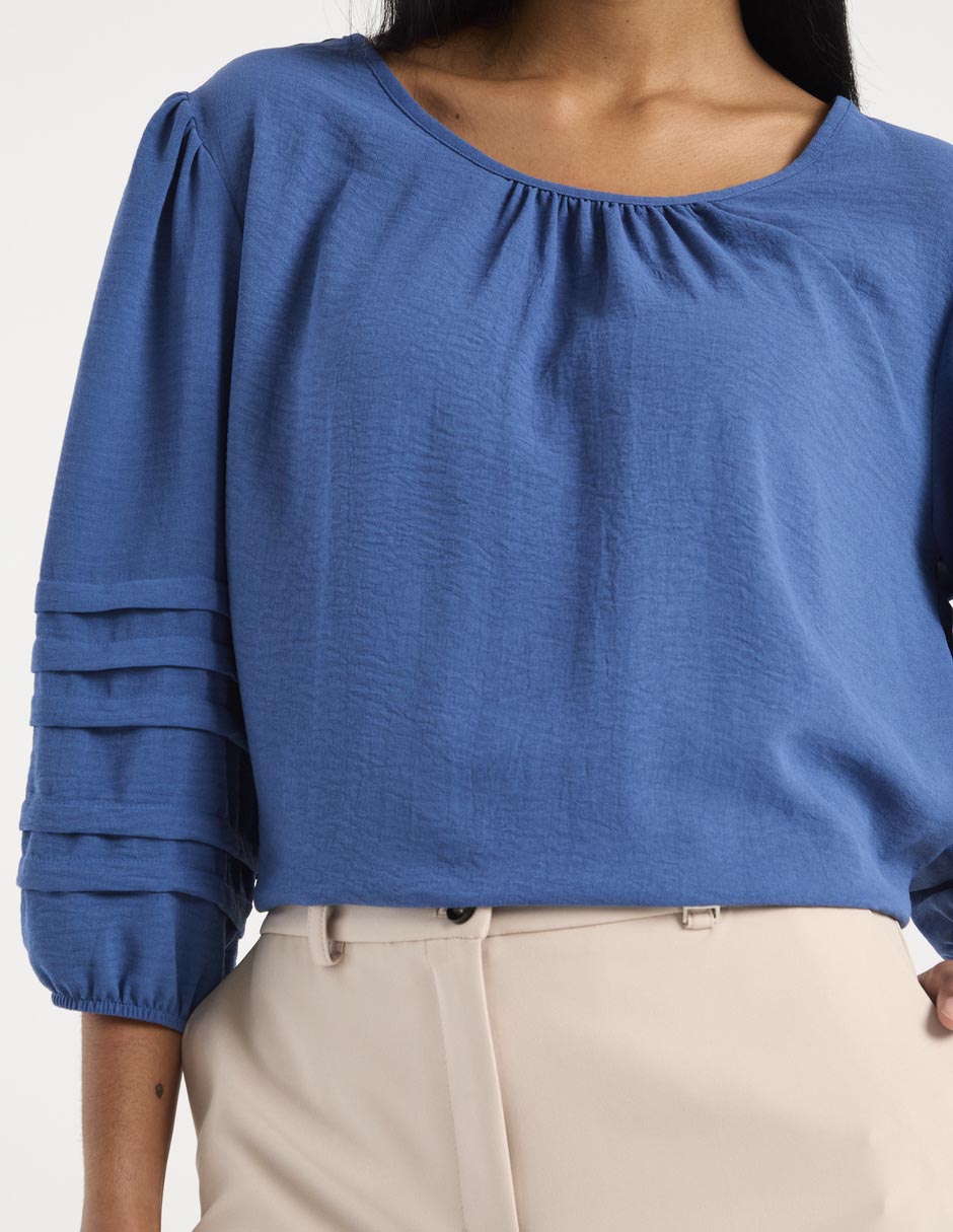 Blusa manga 3/4 para mujer 8