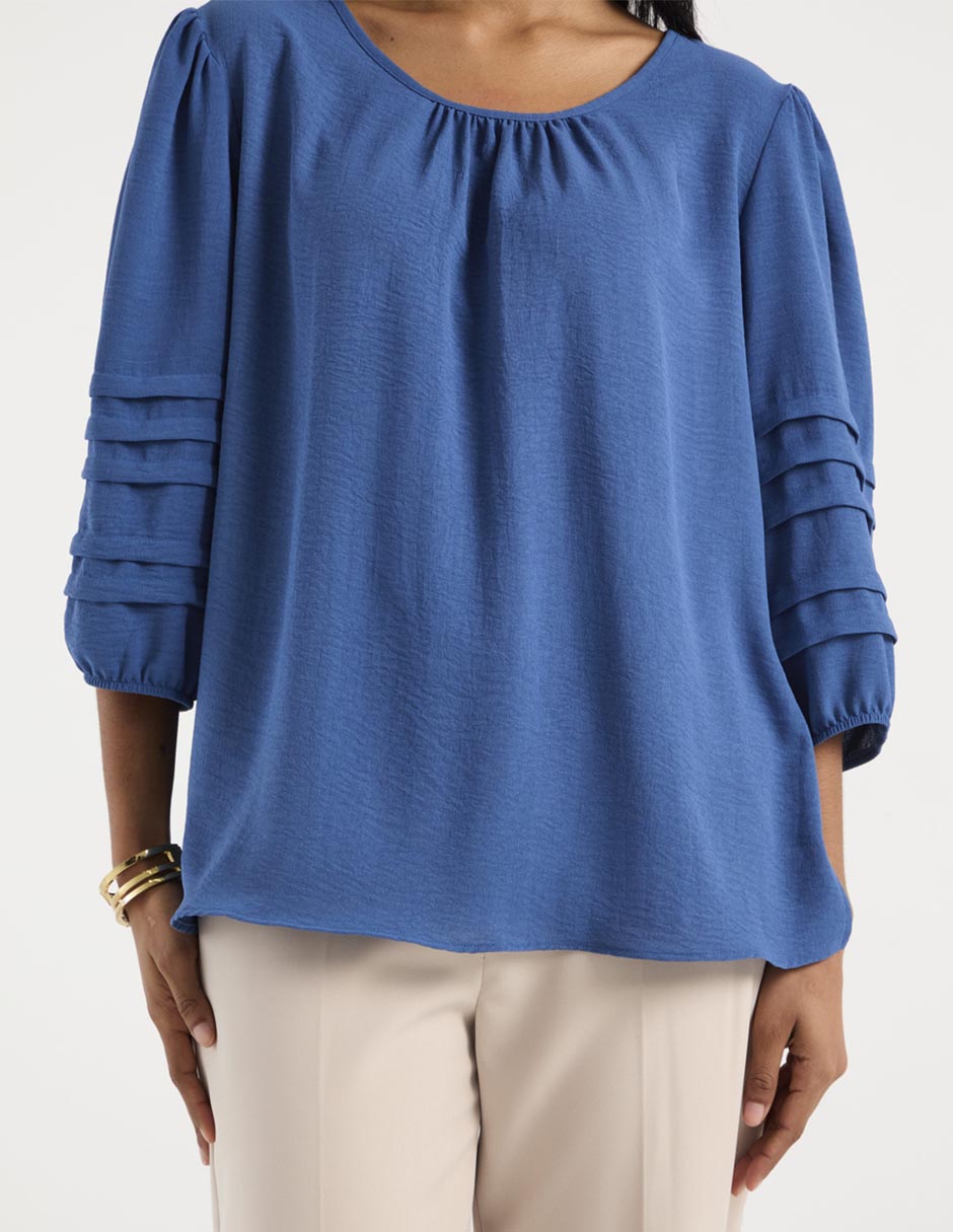 Blusa manga 3/4 para mujer 9