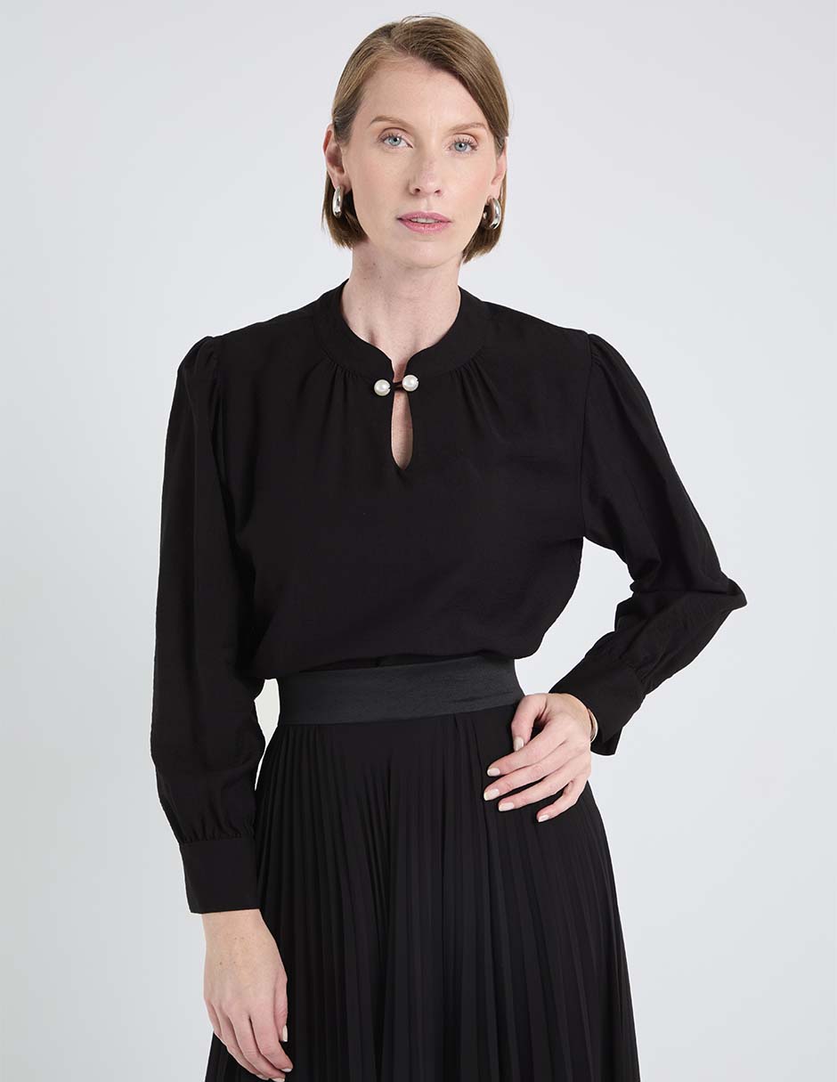 Blusa manga larga para mujer 1