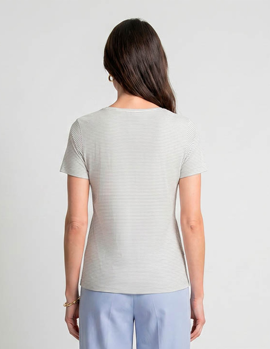 Blusa manga corta para mujer 2