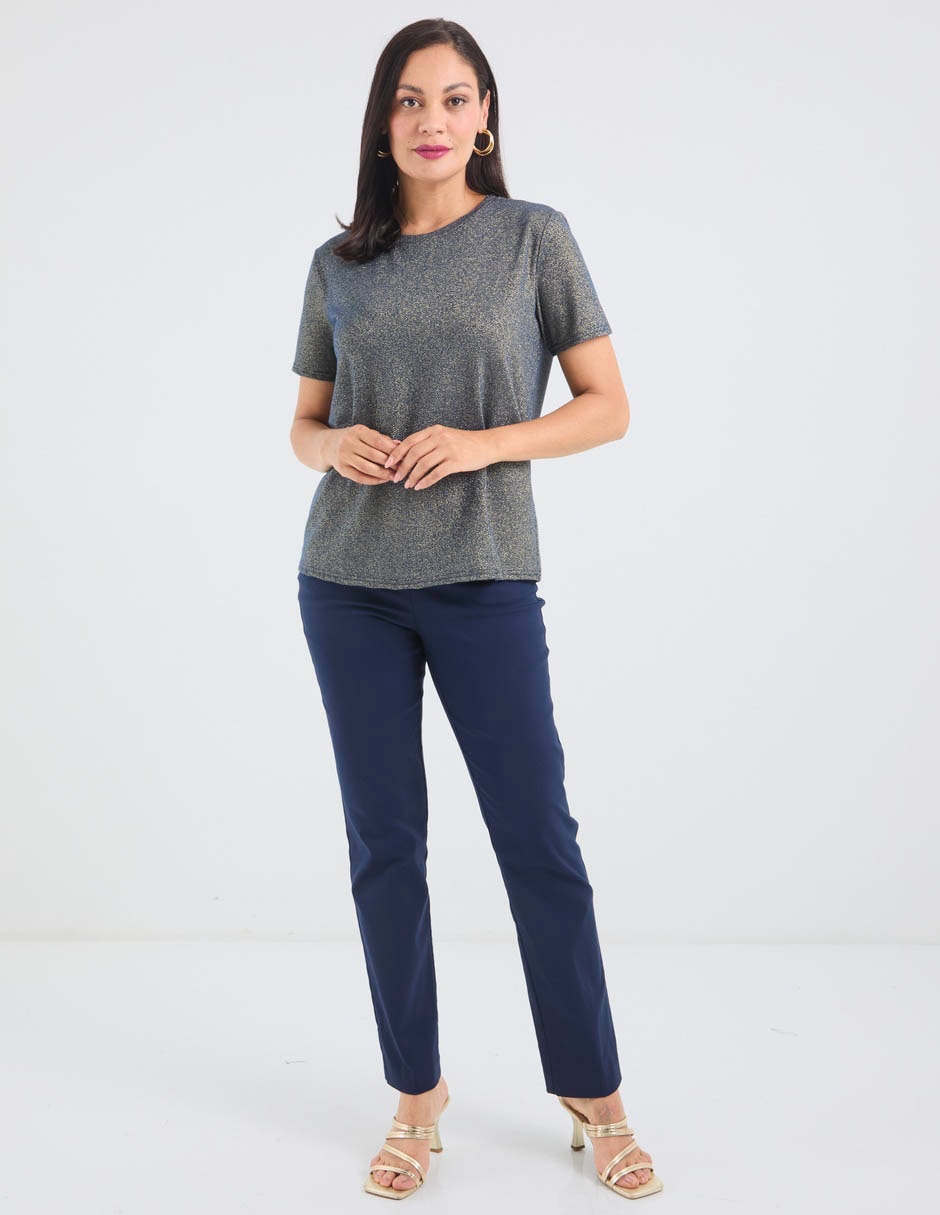 Blusa manga corta para mujer 3