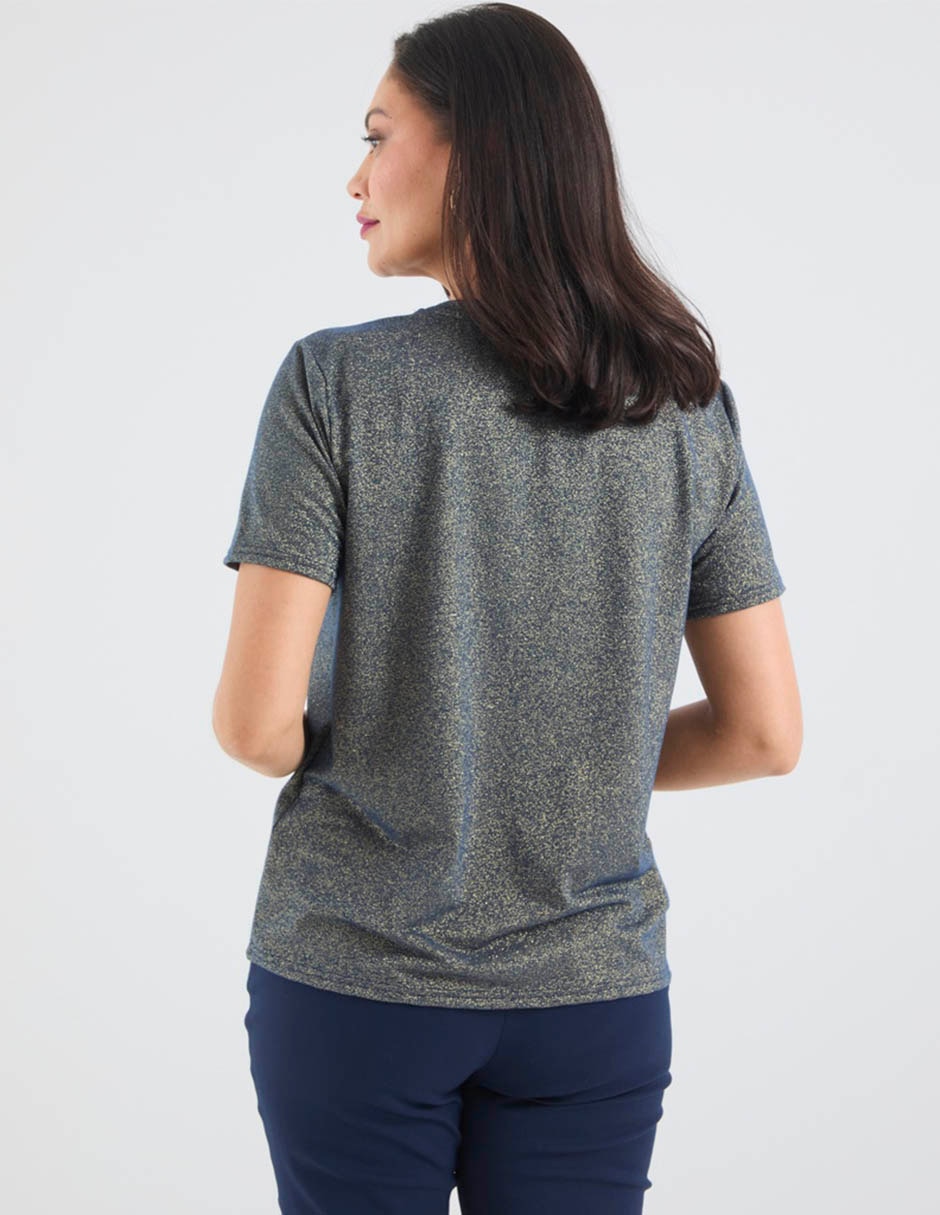 Blusa manga corta para mujer 6