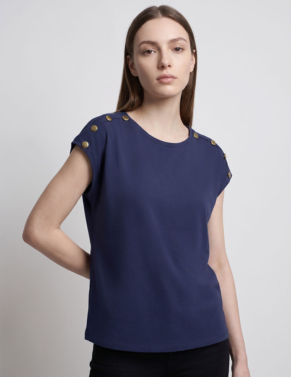 Blusa manga corta para mujer Blusa manga corta para mujer