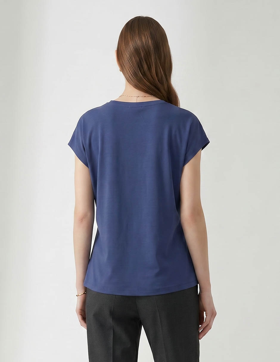 Blusa manga corta para mujer 6