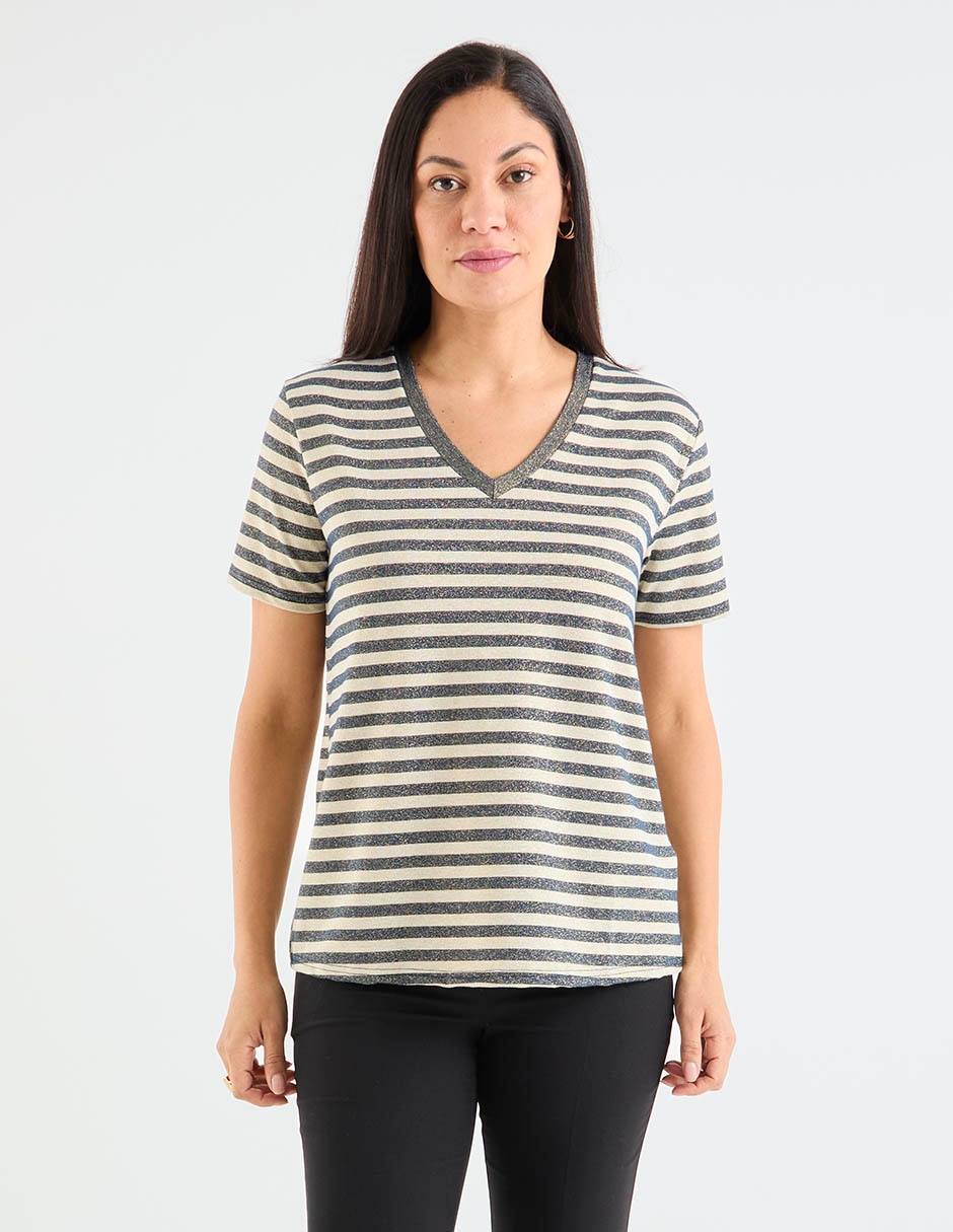 Blusa manga corta para mujer 2