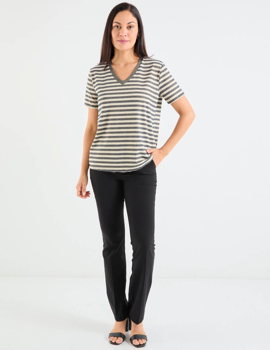 Blusa manga corta para mujer 3