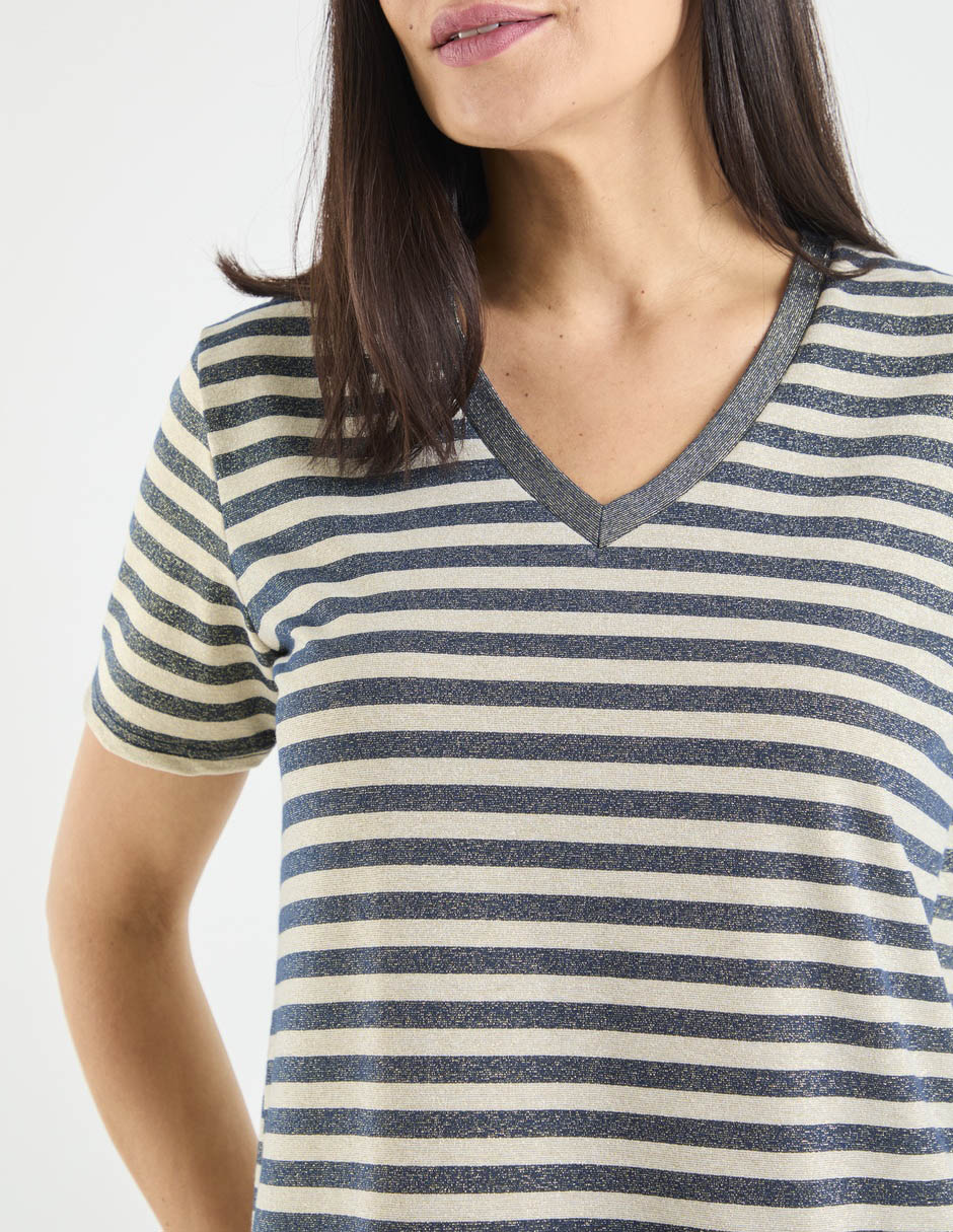 Blusa manga corta para mujer 5