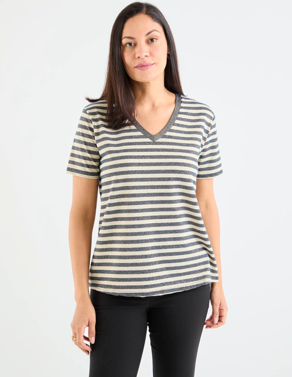 Blusa manga corta para mujer 1