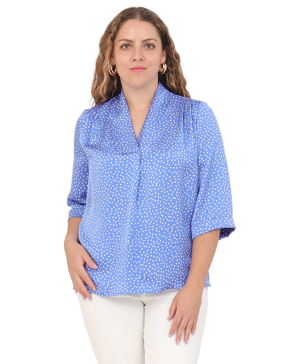 Blusa manga 3/4 para mujer Blusa manga 3/4 para mujer