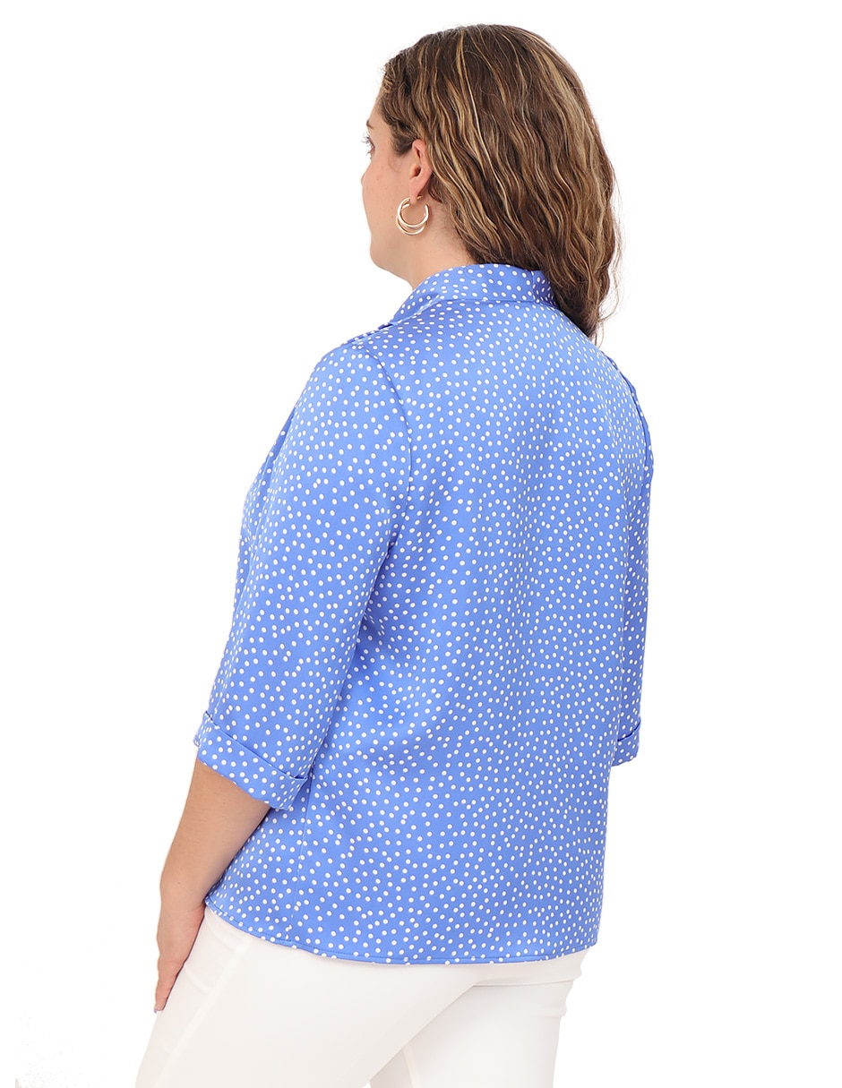Blusa manga 3/4 para mujer 2