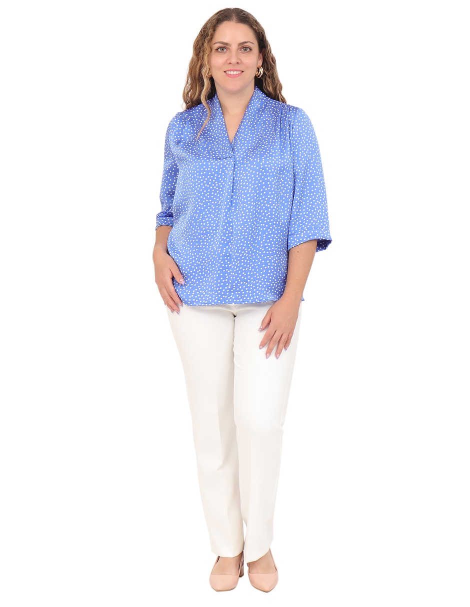Blusa manga 3/4 para mujer 3