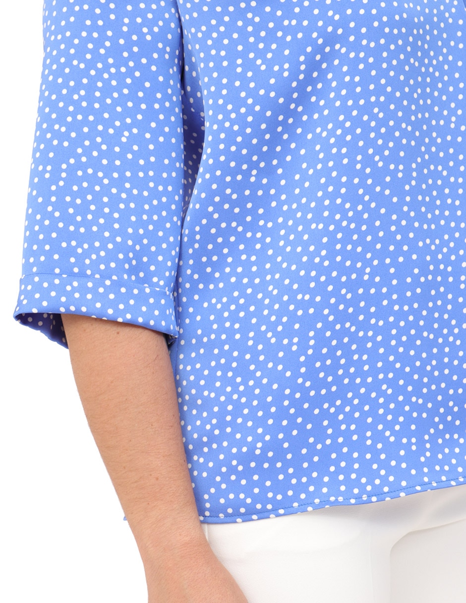 Blusa manga 3/4 para mujer 5