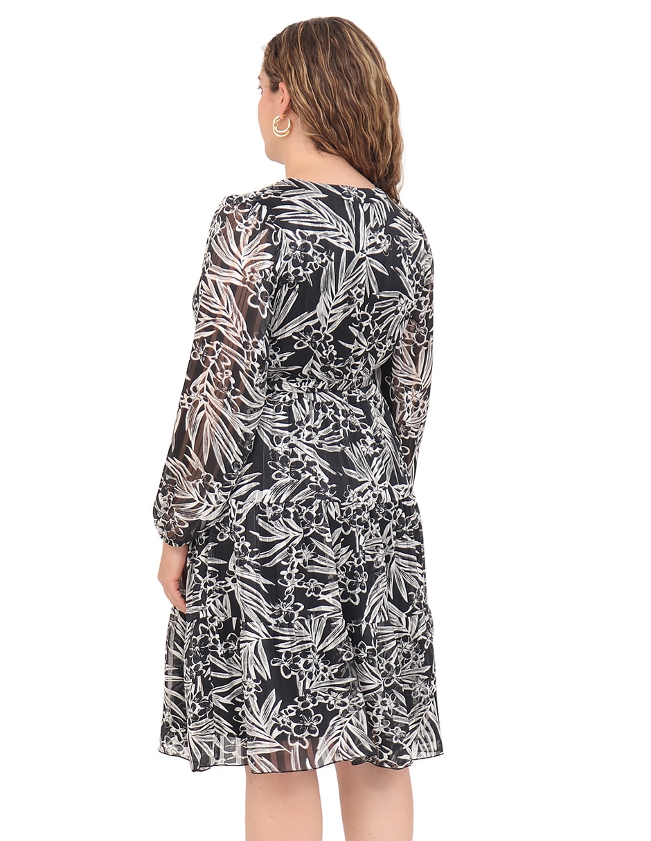 Vestido 3/4 formal para mujer 5