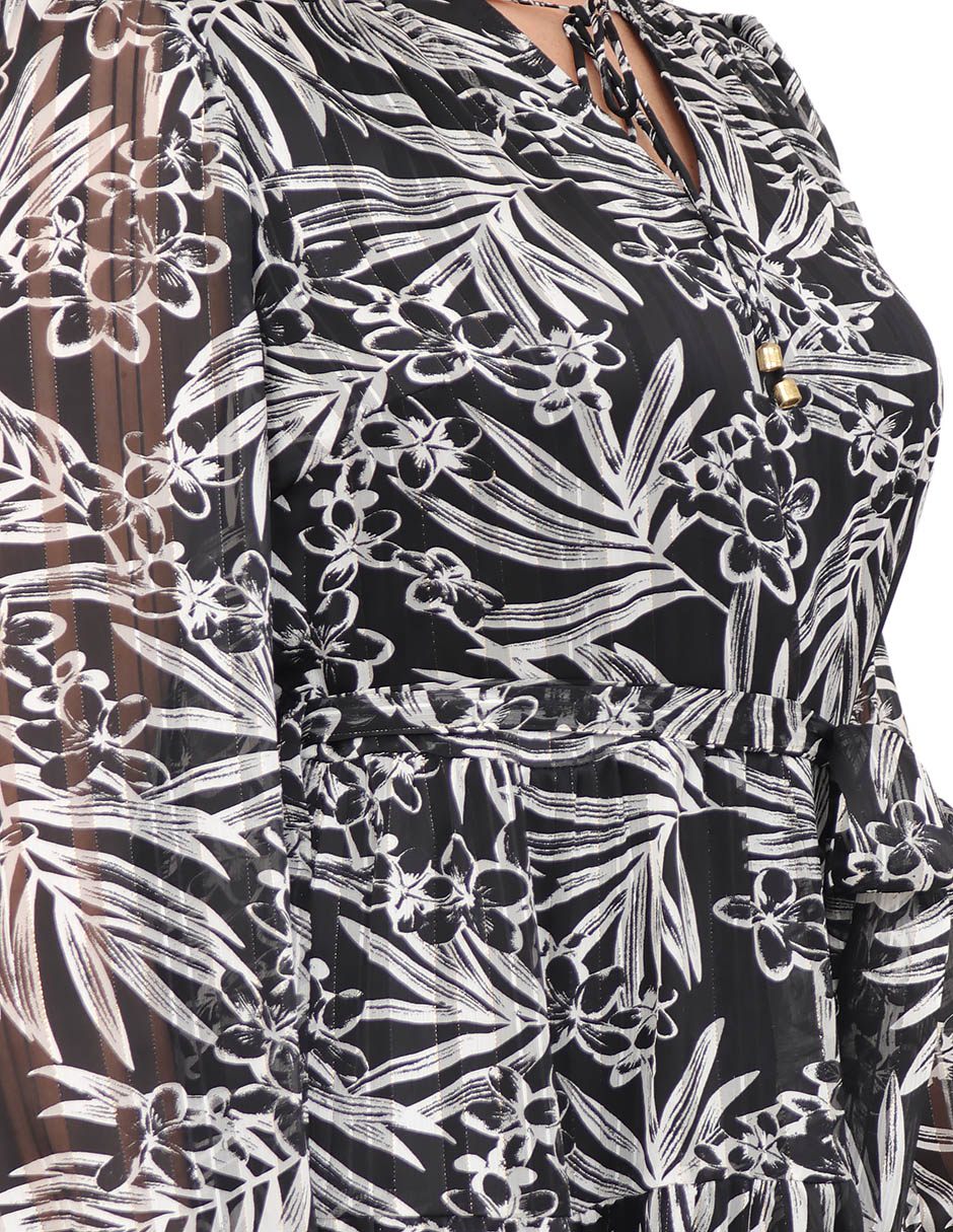 Vestido 3/4 formal para mujer