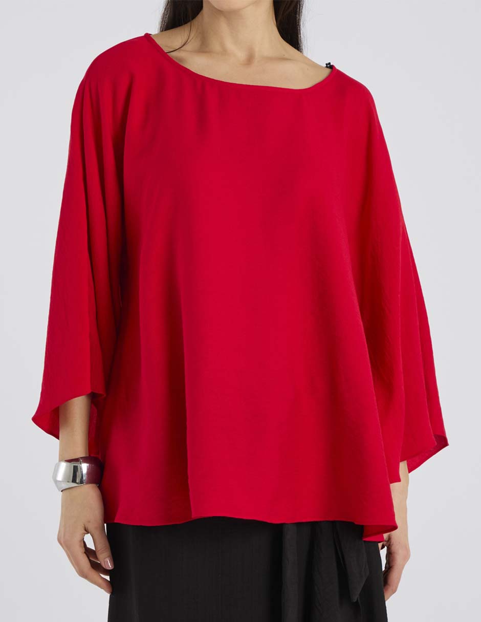 Blusa Lorenza Blau manga larga para mujer