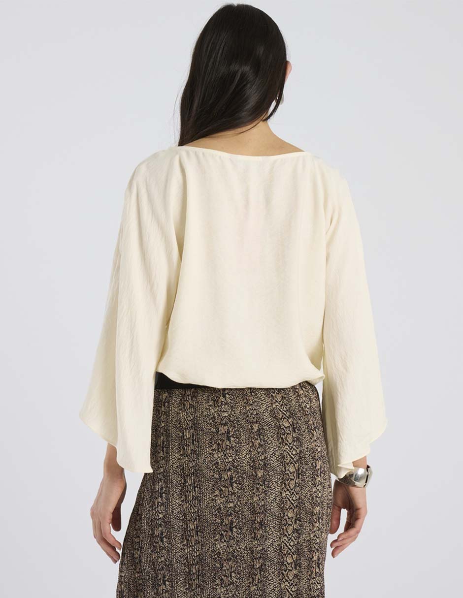 Blusa manga larga para mujer 6