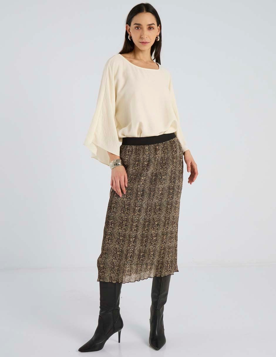 Blusa manga larga para mujer 7
