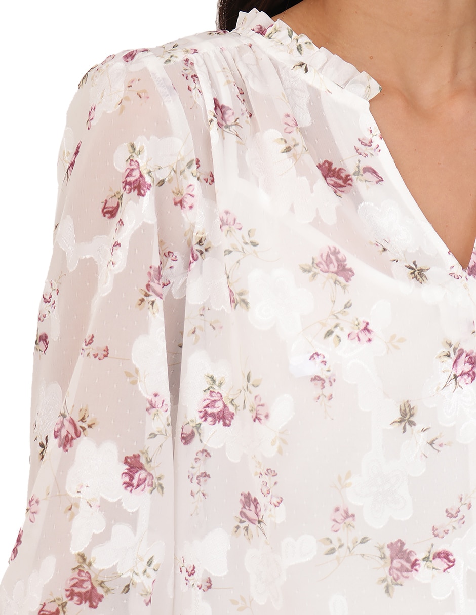 Blusa manga 3/4 para mujer 3