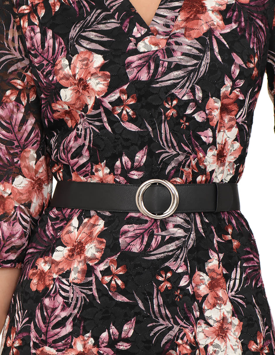 Vestido midi casual duplan para mujer