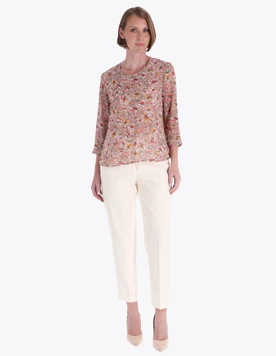 Blusa manga 3/4 para mujer 6