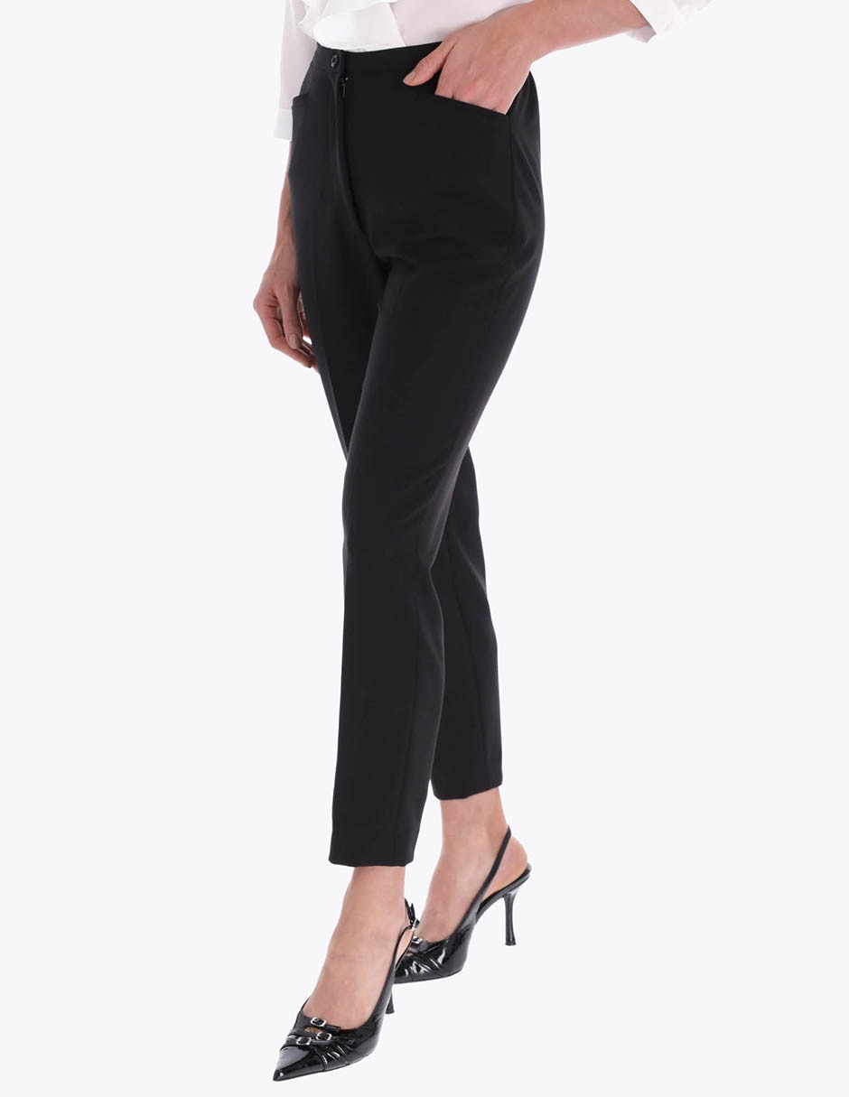 Pantalón de vestir slim para mujer