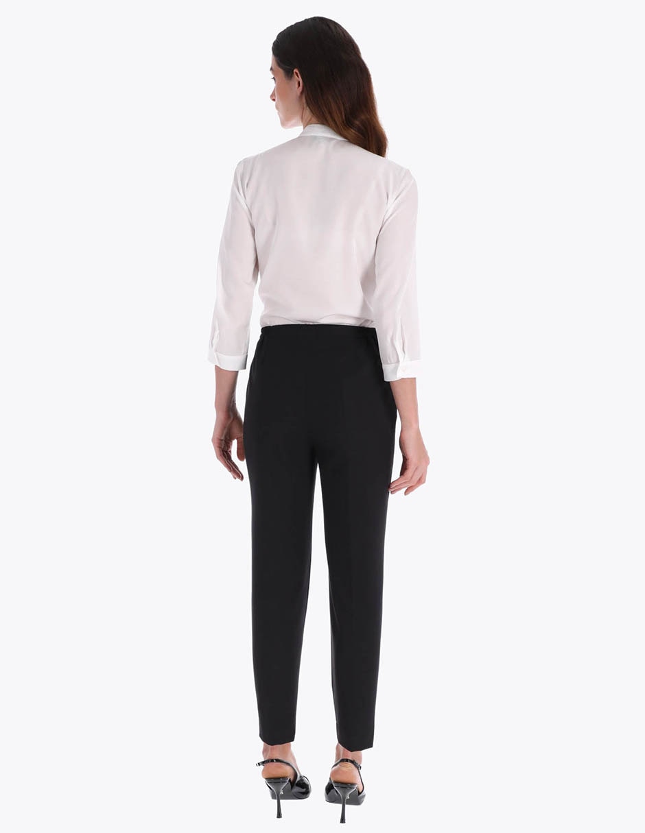 Pantalón de vestir slim para mujer 4