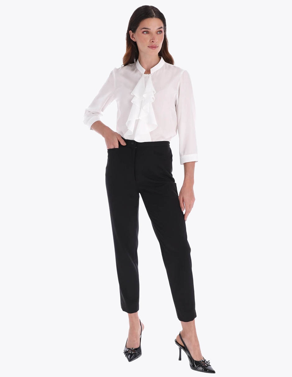Pantalón de vestir slim para mujer 3