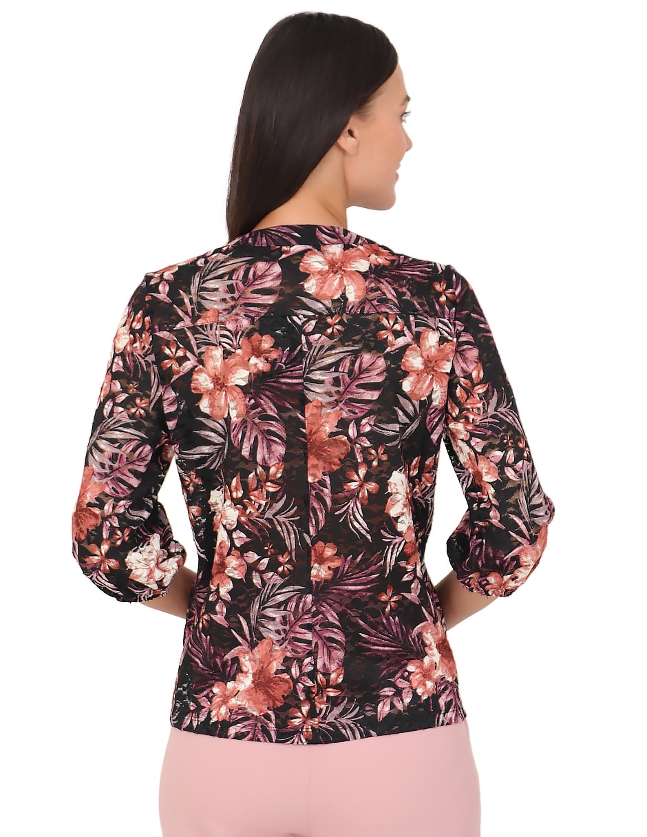 Blusa manga 3/4 para mujer 6