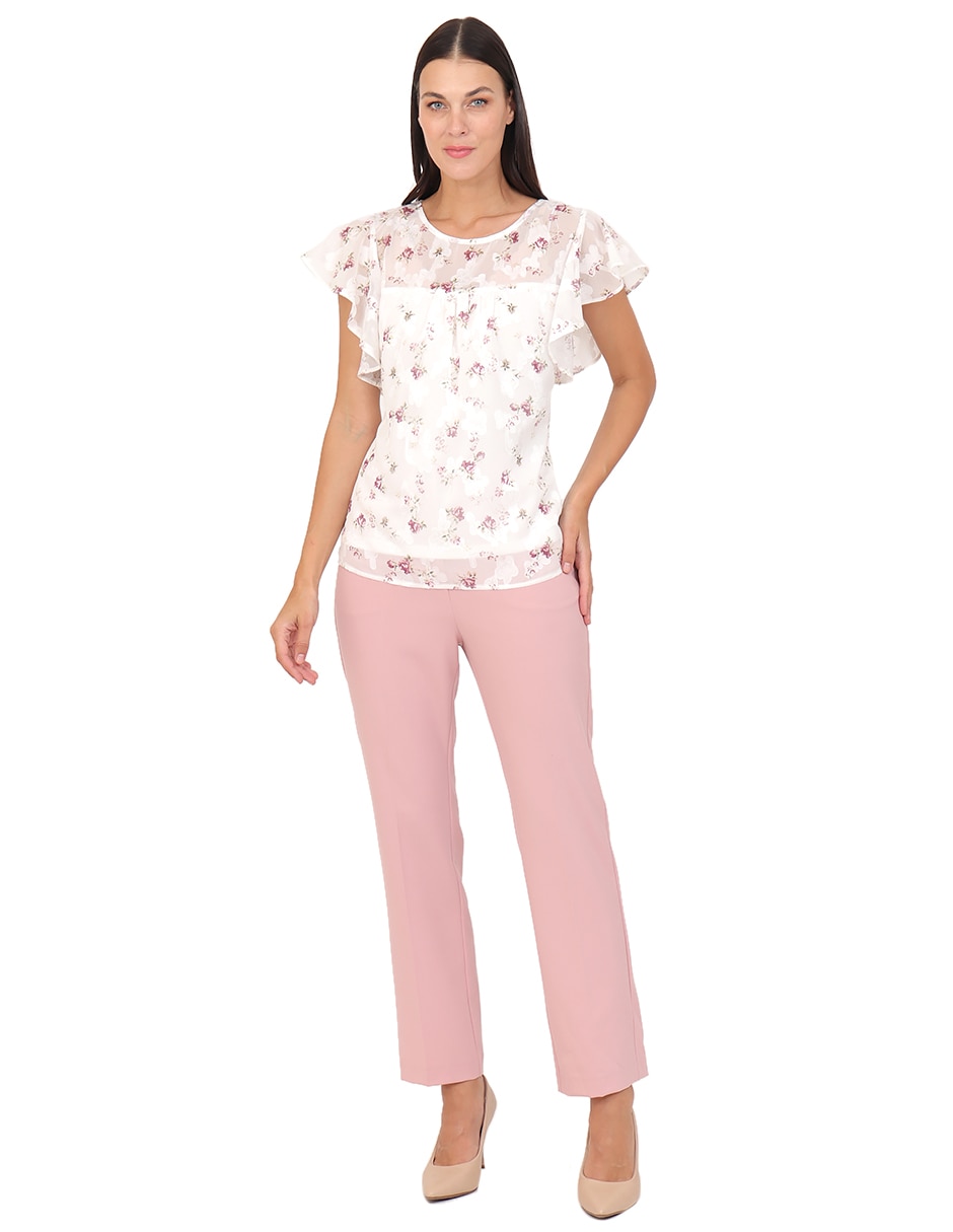 Blusa manga corta para mujer 2