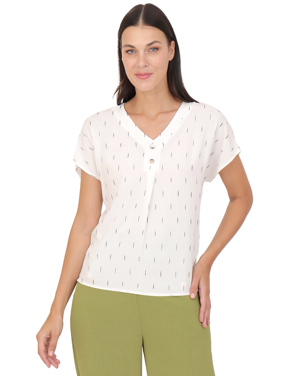 Blusa manga corta para mujer Blusa manga corta para mujer
