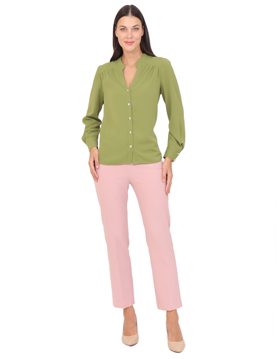 Blusa manga larga para mujer 2