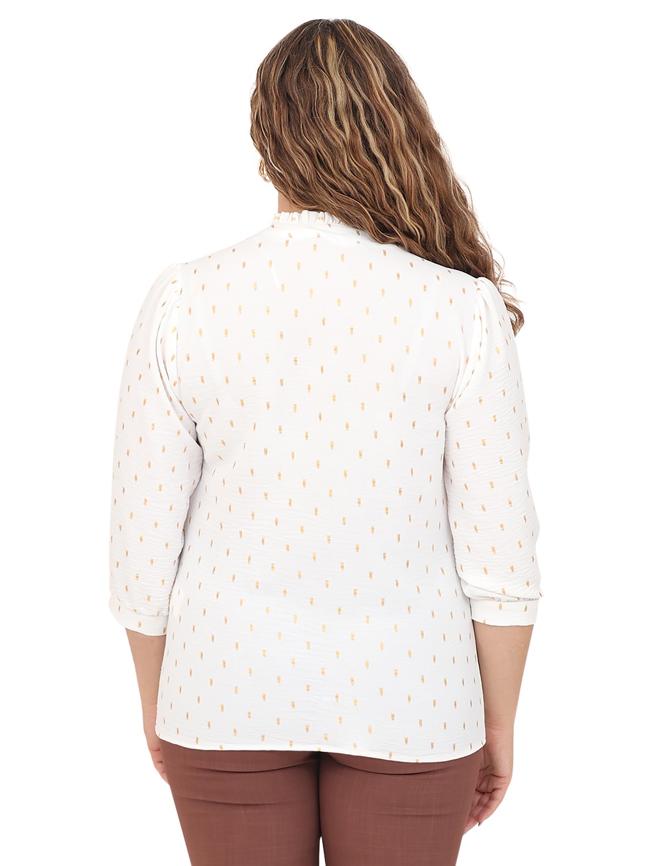 Blusa manga 3/4 para mujer 2