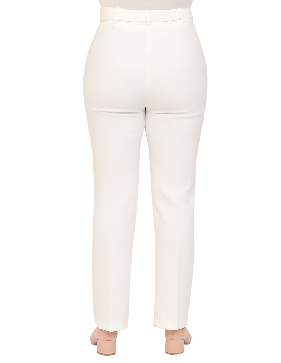 Pantalón de vestir slim para mujer 6