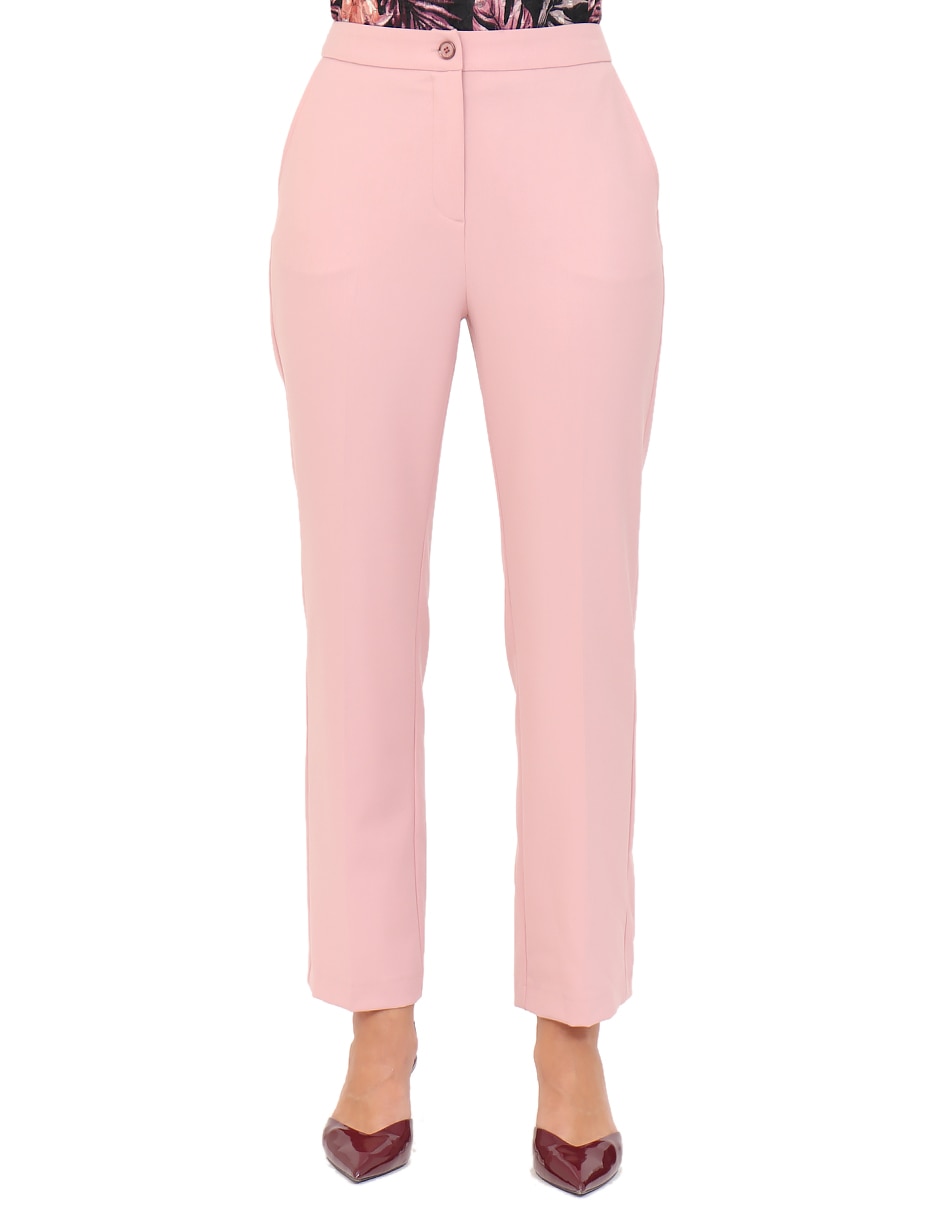 Pantalón de vestir slim para mujer