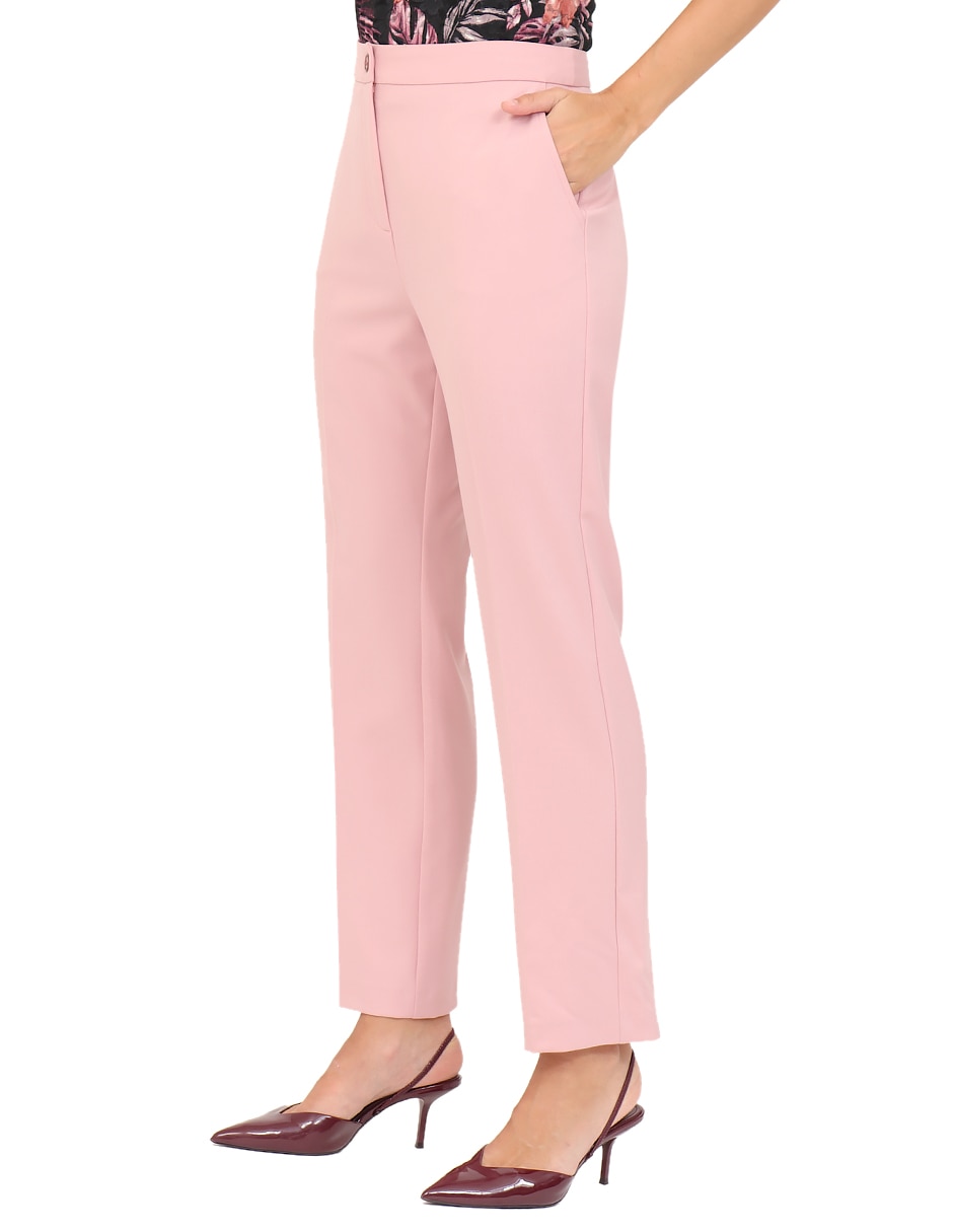 Pantalón de vestir duplan slim para mujer