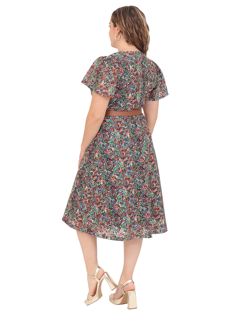 Vestido midi casual para mujer 2