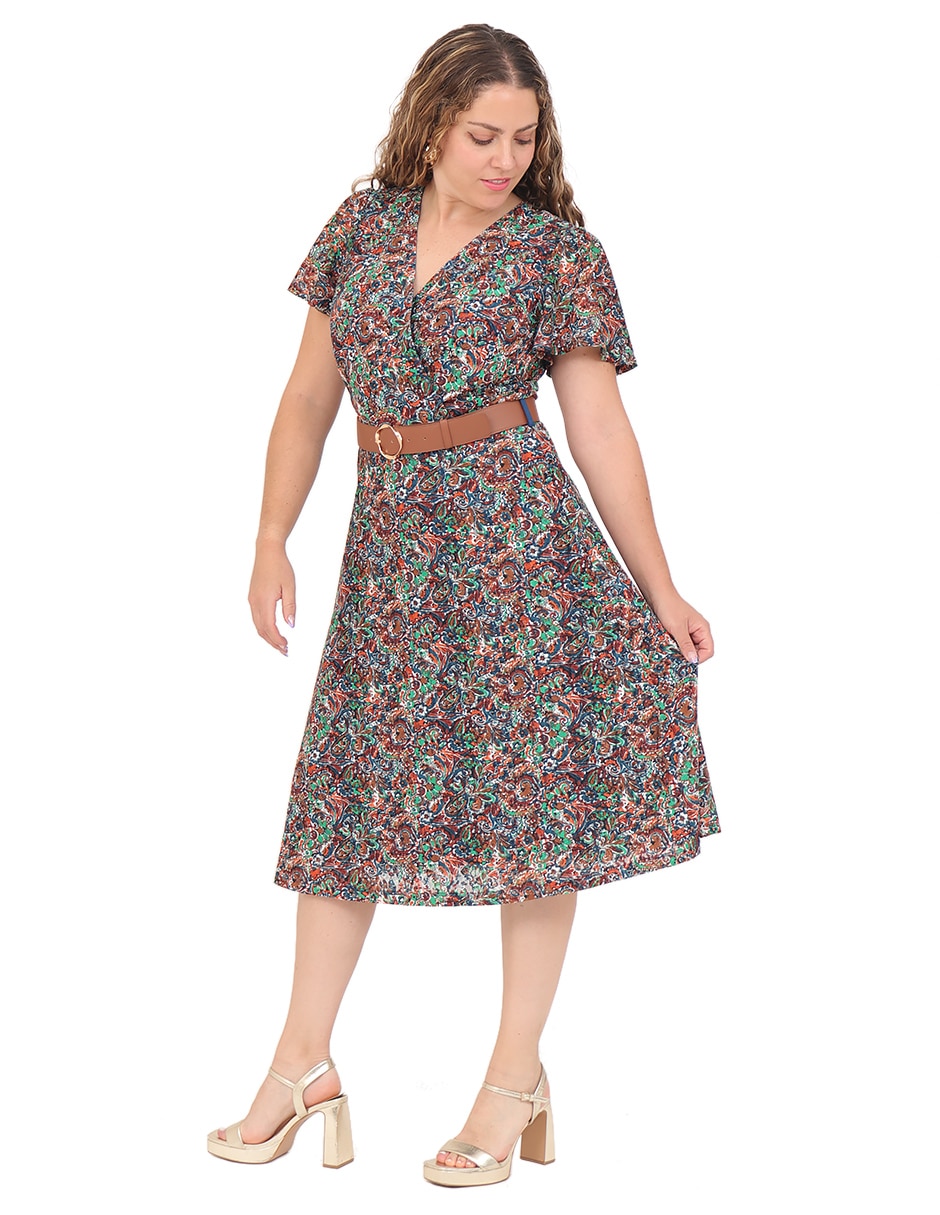Vestido midi casual para mujer 6