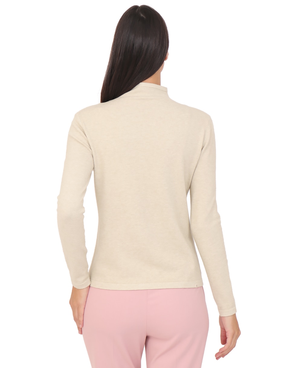 Suéter cuello alto para mujer 6