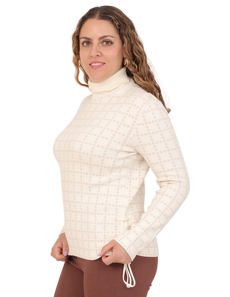 Suéter cuello tortuga para mujer 2