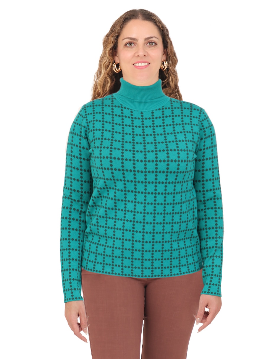 Suéter cuello tortuga para mujer Suéter cuello tortuga para mujer