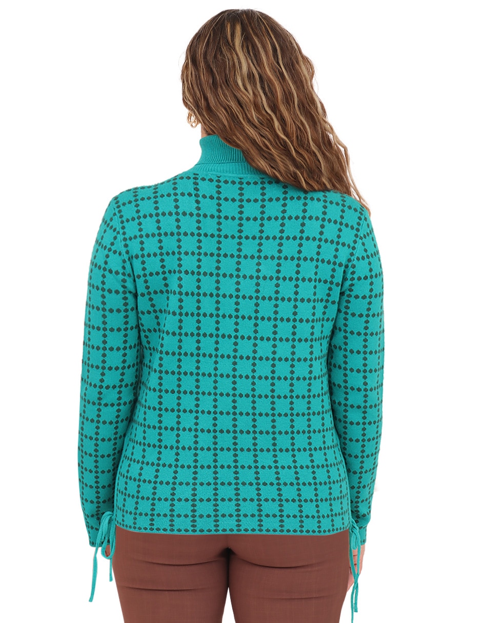 Suéter cuello tortuga para mujer 4