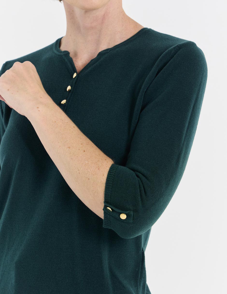 Blusa manga 3/4 para mujer 7
