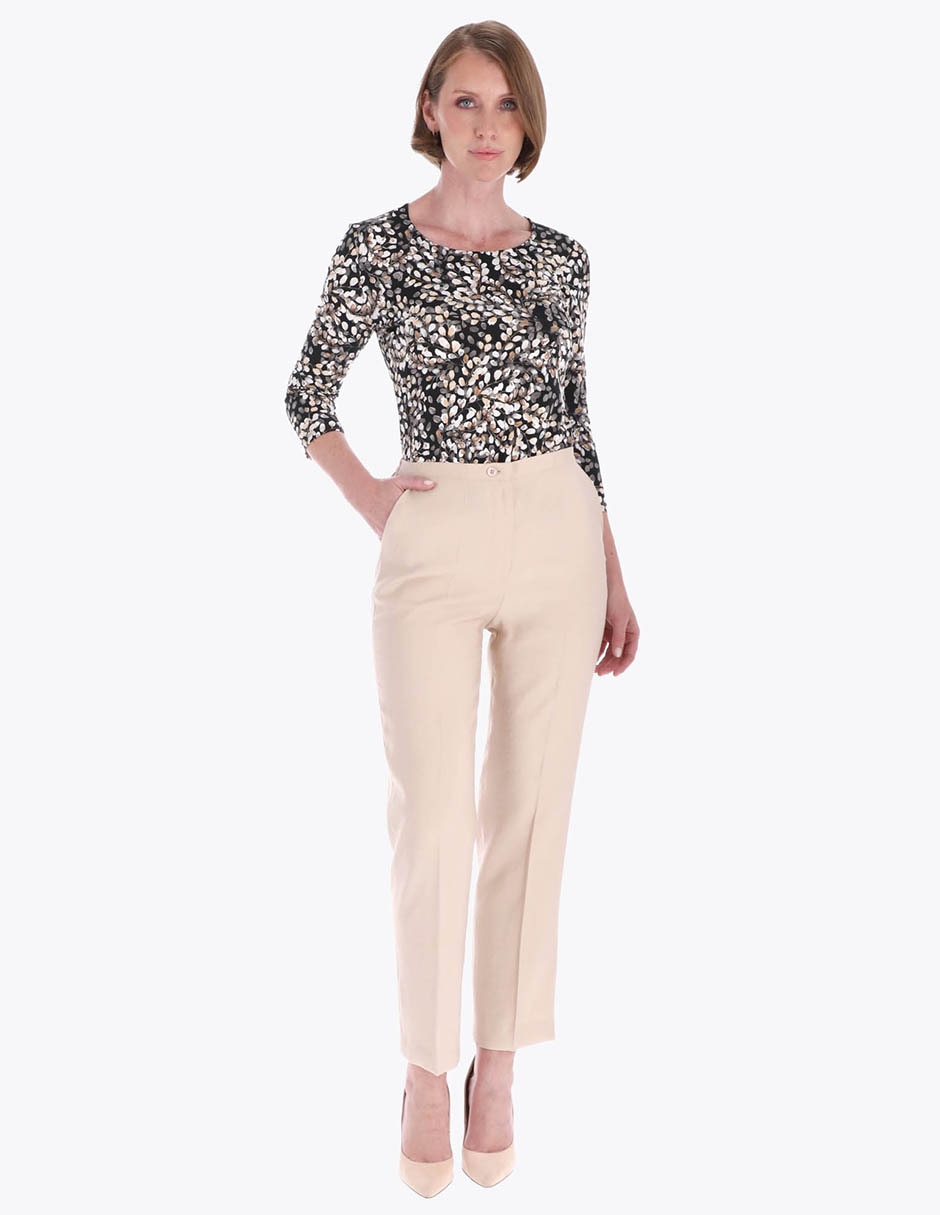 Pantalón de vestir slim para mujer 3