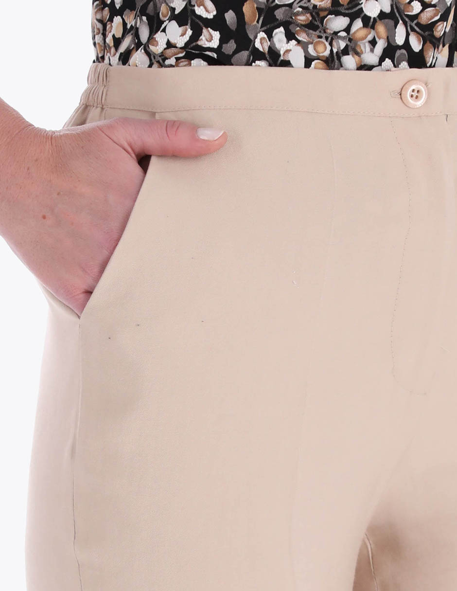 Pantalón de vestir slim para mujer 2