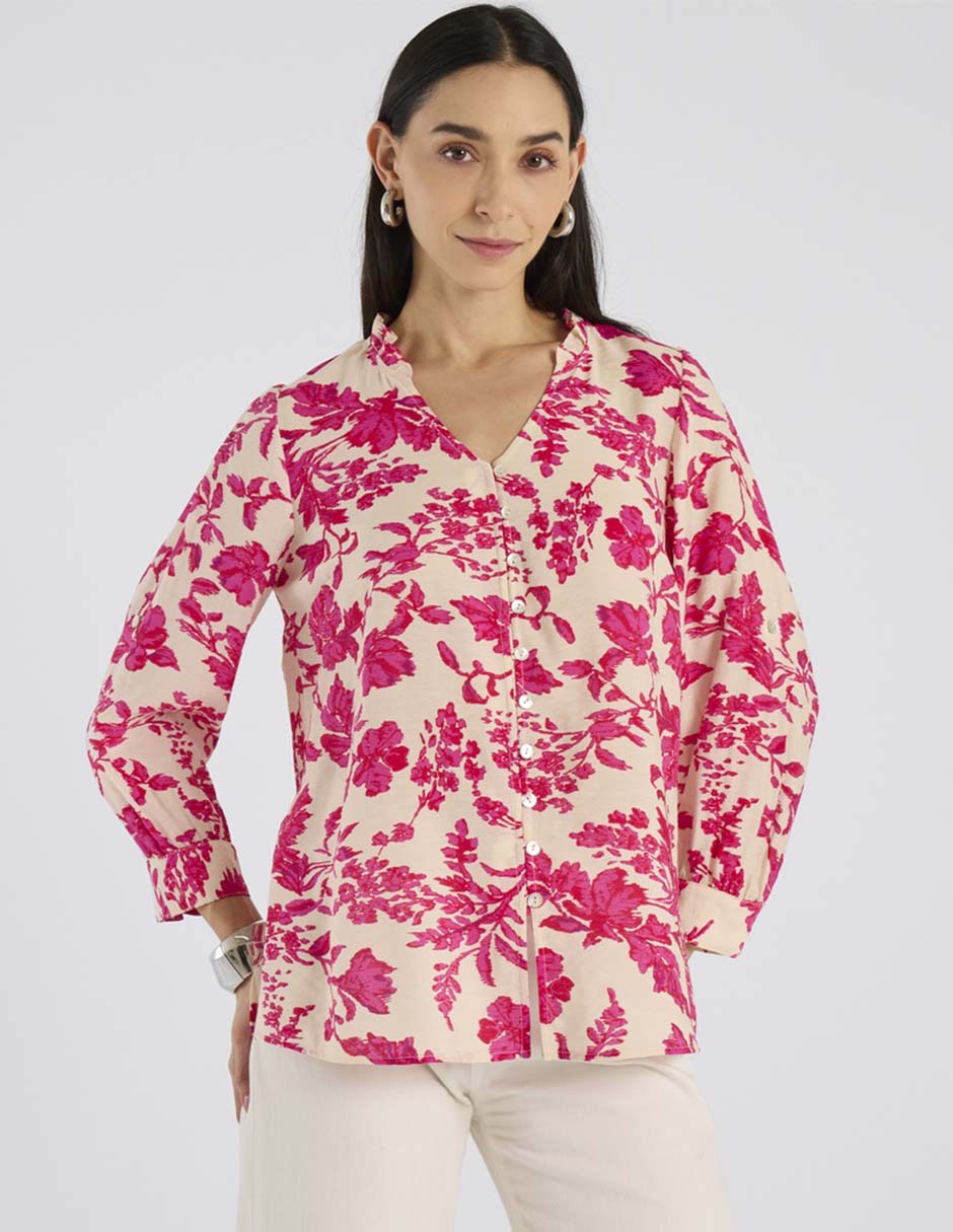 Blusa manga larga para mujer 1