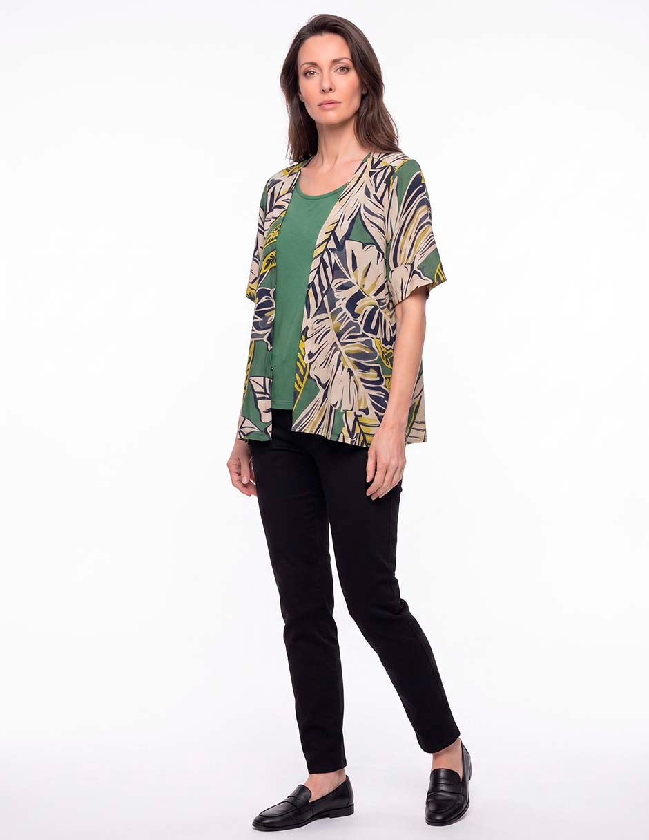 Suéter cuello redondo para mujer 3