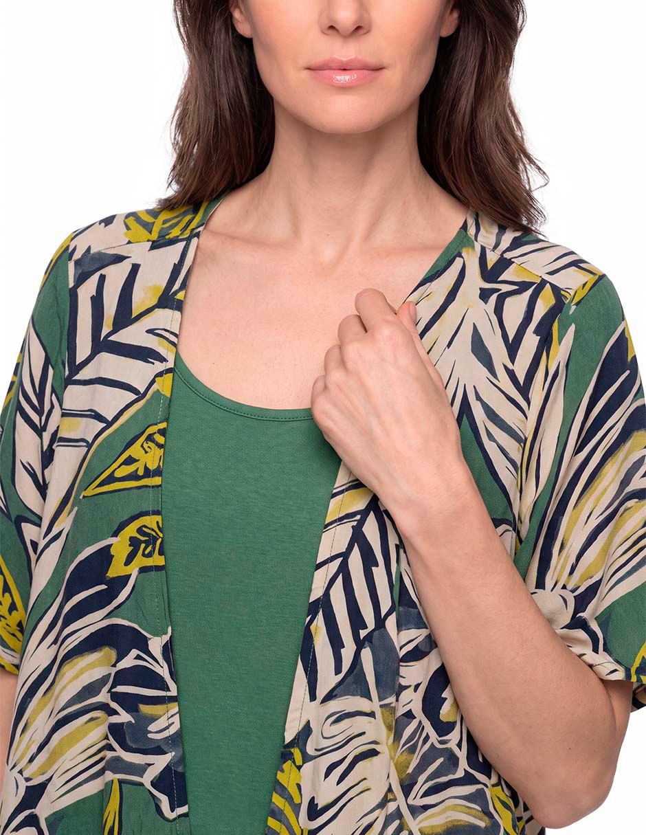 Suéter cuello redondo para mujer 2