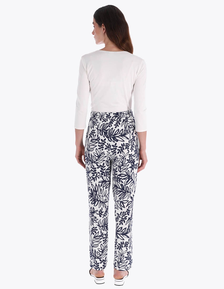 Pantalón de vestir slim para mujer 4