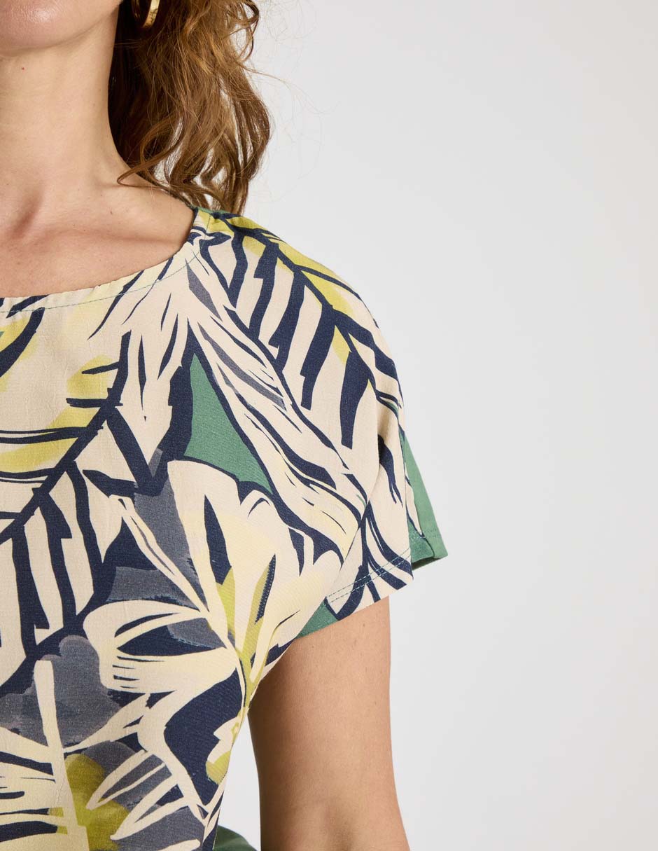 Blusa manga corta para mujer 10